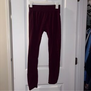 Women's Dark Purple Maze Collection Leggings Size: S/M
